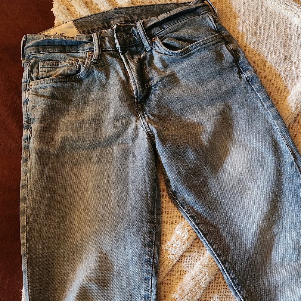 Grey/Blue H&M Skinny Jeans